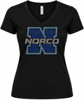 Norco Split N Rhinestone Tee