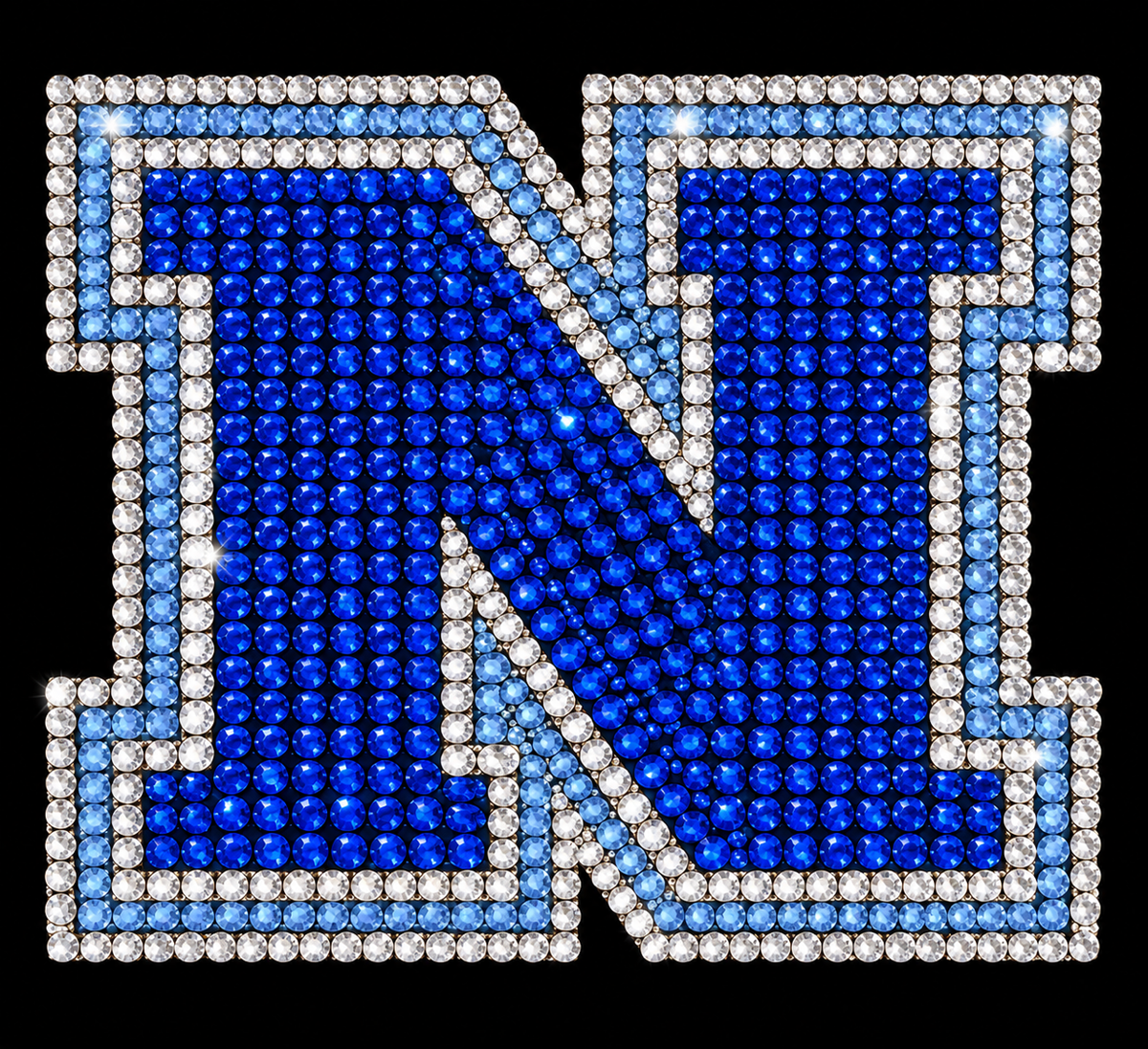 Norco N Rhinestone Decal