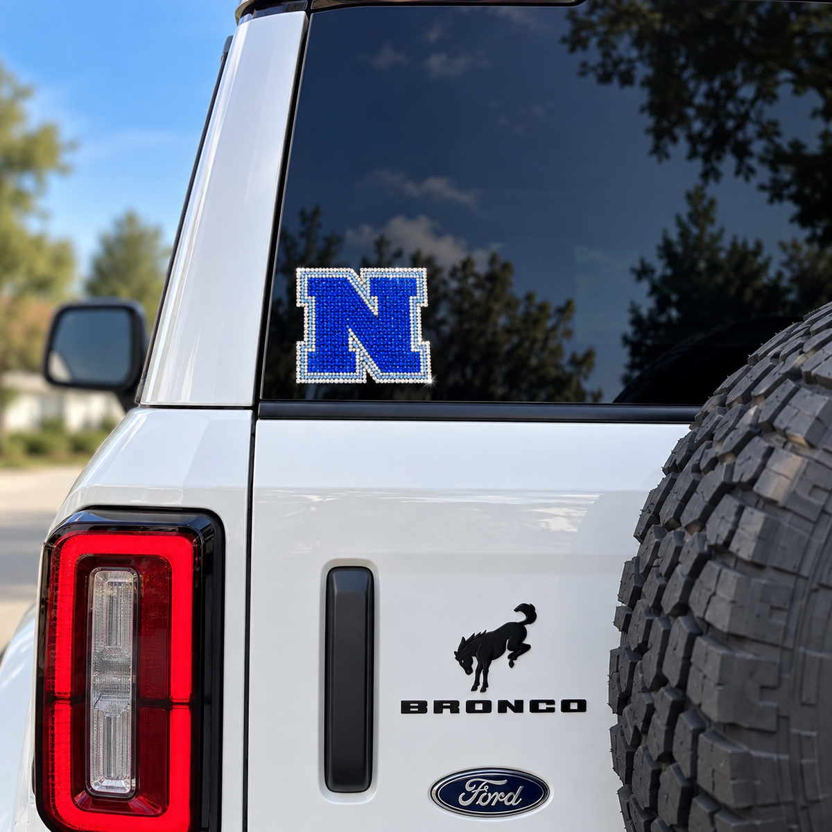 Norco N Rhinestone Decal
